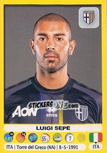 Sticker Luigi Sepe - Calciatori 2018-2019 n. 369 - Panini