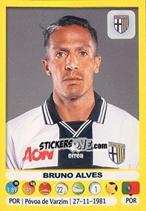Sticker Bruno Alves - Calciatori 2018-2019 - Panini