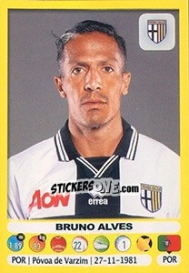 Sticker Bruno Alves - Calciatori 2018-2019 n. 371 - Panini