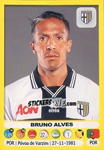 Cromo Bruno Alves - Calciatori 2018-2019 - Panini