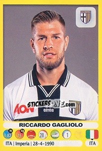 Sticker Riccardo Gagliolo - Calciatori 2018-2019 n. 372 - Panini