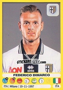 Sticker Federico Dimarco - Calciatori 2018-2019 - Panini