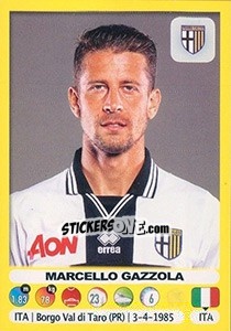Sticker Marcello Gazzola - Calciatori 2018-2019 - Panini