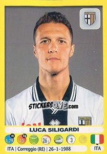 Sticker Luca Siligardi - Calciatori 2018-2019 - Panini