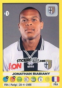 Sticker Jonathan Biabiany - Calciatori 2018-2019 - Panini