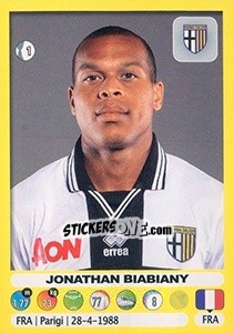 Sticker Jonathan Biabiany - Calciatori 2018-2019 n. 389 - Panini