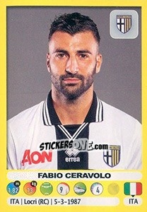 Figurina Fabio Ceravolo - Calciatori 2018-2019 - Panini