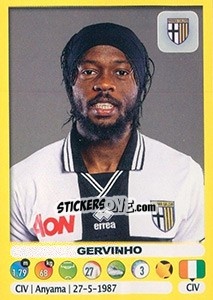 Sticker Gervinho - Calciatori 2018-2019 n. 391 - Panini