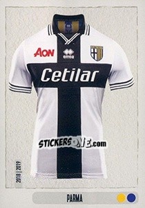 Sticker Maglia Parma - Calciatori 2018-2019 n. 393 - Panini