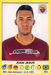 Sticker Juan Jesus - Calciatori 2018-2019 - Panini