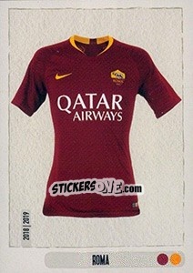 Figurina Maglia Roma - Calciatori 2018-2019 - Panini