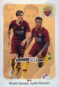 Sticker Roma (Zaniolo / Kluivert) - Calciatori 2018-2019 - Panini