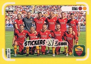 Sticker Squadra Roma