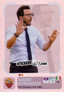 Sticker Eusebio Di Francesco (Allenatore) - Calciatori 2018-2019 n. 424 - Panini