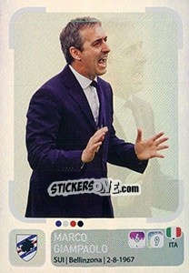 Sticker Marco Giampaolo (Allenatore) - Calciatori 2018-2019 - Panini