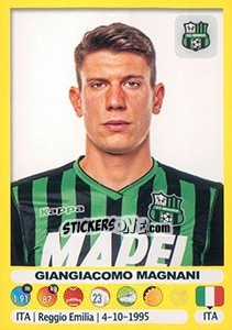 Sticker Giangiacomo Magnani - Calciatori 2018-2019 n. 457 - Panini