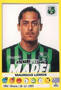 Sticker Mauricio Lemos - Calciatori 2018-2019 n. 458 - Panini