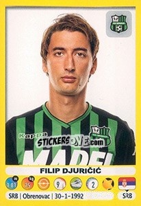 Figurina Filip Djuricic - Calciatori 2018-2019 - Panini