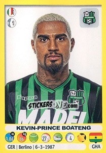 Cromo Kevin-Prince Boateng - Calciatori 2018-2019 - Panini