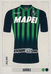 Sticker Maglia Sassuolo - Calciatori 2018-2019 - Panini