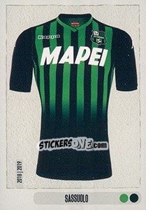 Sticker Maglia Sassuolo - Calciatori 2018-2019 n. 477 - Panini