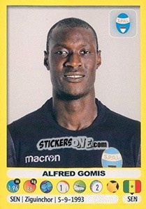 Sticker Alfred Gomis - Calciatori 2018-2019 - Panini