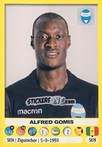 Sticker Alfred Gomis - Calciatori 2018-2019 n. 481 - Panini