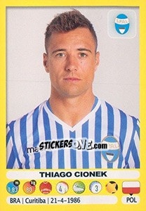 Sticker Thiago Cionek - Calciatori 2018-2019 n. 483 - Panini