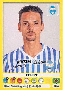 Sticker Felipe - Calciatori 2018-2019 n. 485 - Panini