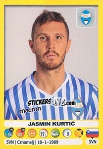 Sticker Jasmin Kurtic - Calciatori 2018-2019 - Panini
