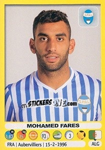 Sticker Mohamed Fares - Calciatori 2018-2019 n. 500 - Panini