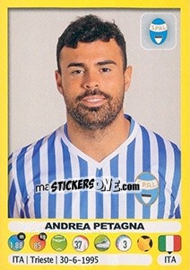 Cromo Andrea Petagna - Calciatori 2018-2019 - Panini