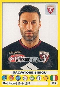 Sticker Salvatore Sirigu - Calciatori 2018-2019 n. 509 - Panini