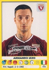 Sticker Armando Izzo - Calciatori 2018-2019 n. 513 - Panini