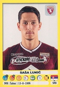 Figurina Saša Lukic - Calciatori 2018-2019 - Panini