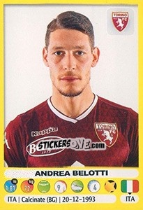 Sticker Andrea Belotti - Calciatori 2018-2019 n. 531 - Panini