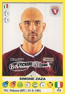 Figurina Simone Zaza - Calciatori 2018-2019 - Panini