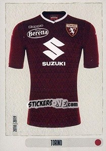 Figurina Maglia Torino - Calciatori 2018-2019 - Panini