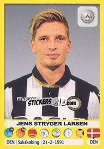 Sticker Jens Stryger Larsen - Calciatori 2018-2019 - Panini