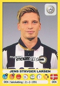 Sticker Jens Stryger Larsen - Calciatori 2018-2019 n. 542 - Panini