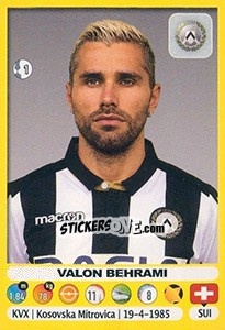 Figurina Valon Behrami - Calciatori 2018-2019 - Panini