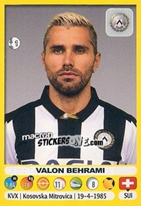 Sticker Valon Behrami - Calciatori 2018-2019 n. 550 - Panini