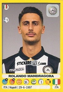 Cromo Rolando Mandragora - Calciatori 2018-2019 - Panini