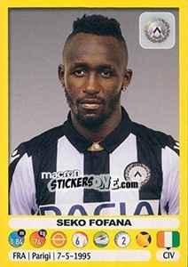 Sticker Seko Fofana - Calciatori 2018-2019 - Panini