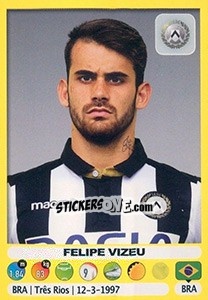 Cromo Felipe Vizeu - Calciatori 2018-2019 - Panini