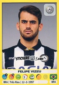 Figurina Felipe Vizeu - Calciatori 2018-2019 n. 556 - Panini