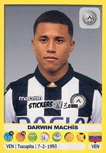 Sticker Darwin Machís - Calciatori 2018-2019 n. 557 - Panini