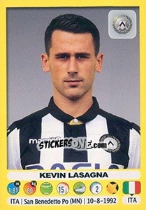 Sticker Kevin Lasagna - Calciatori 2018-2019 - Panini