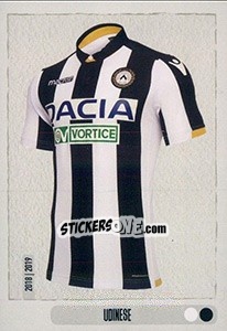 Figurina Maglia Udinese - Calciatori 2018-2019 - Panini