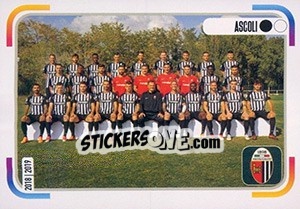Sticker Squadra Ascoli - Calciatori 2018-2019 - Panini
